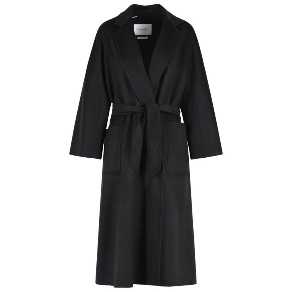 Max Mara 'Icon Ludmilla' Black Cashmere Coat Women